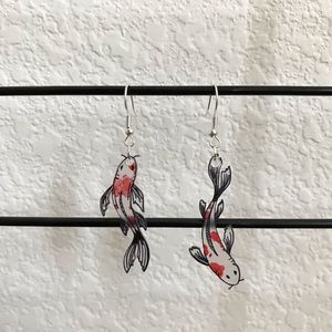 Koi Fish Earring 🧡🐠